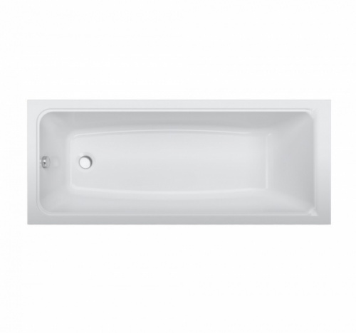 Комплект акриловой ванны со шторкой AM.PM Gem 170x70 W90ASET-170W90BS80CT без гидромассажа фото 2