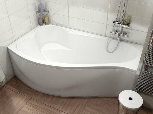 Фронтальная панель для ванны Marka One Gracia 150х94 L 02гр1590л Белая фото 2