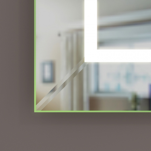 Зеркало SanVit Кристалл 100 zkrist100 с подсветкой с клавишным выключателем фото 3