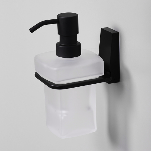 Дозатор для жидкого мыла WasserKRAFT Abens K-3299 Черный фото 2