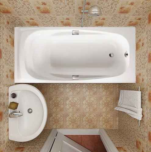 Чугунная ванна Jacob Delafon Super Repos 180x90 E2902-00 с антискользящим покрытием фото 2