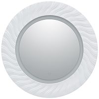 Зеркало Aquanet Милан 80 241821 с подсветкой Белый глянец