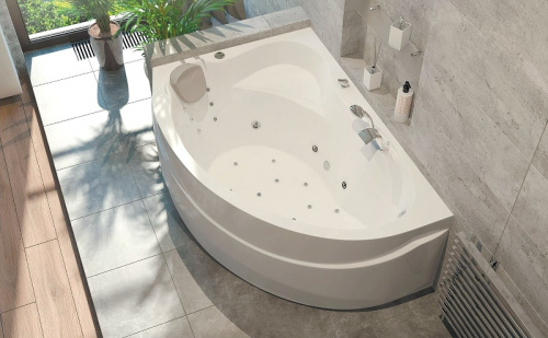 Фронтальная панель для ванны 1MarKa Catania 160 R/L 02ктфл1610 Белая фото 5