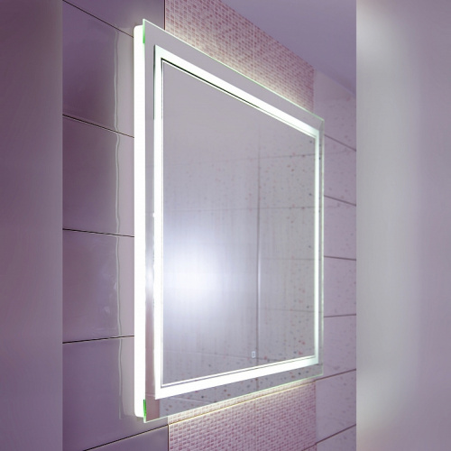 Зеркало Бриклаер Эстель-2 100 с сенсором с подсветкой фото 2