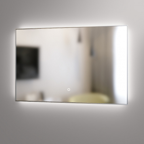 Зеркало SanVit Панорама 70 zpan70 с подсветкой с сенсорным выключателем фото 3