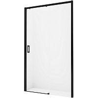 Душевая дверь New Trendy Prime Black 100 R D-0317A профиль Черный стекло прозрачное
