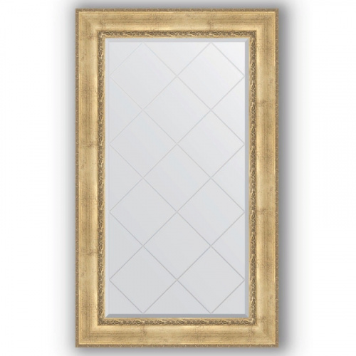 Зеркало Evoform Exclusive-G 137х82 Состаренное серебро с орнаментом