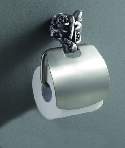 Держатель туалетной бумаги Art&Max Rose AM-B-0919 Серебро фото 2