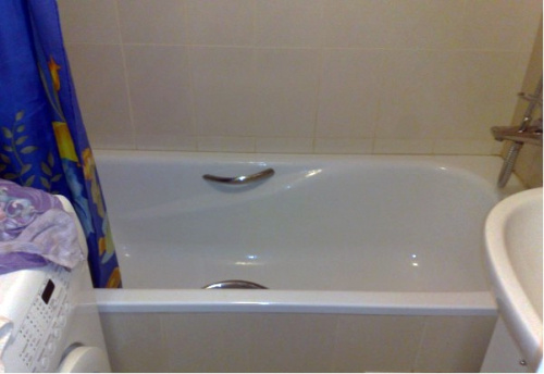 Чугунная ванна Roca Malibu 170x75 2309G000R с отверстиями для ручек с антискользящим покрытием фото 7