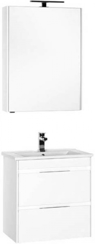 Зеркальный шкаф Aquanet Тулон 65 183391 R Белый фото 3