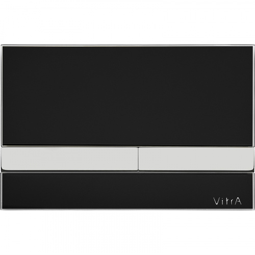 Клавиша смыва Vitra Select 740-1101 Черный Глянец Хром