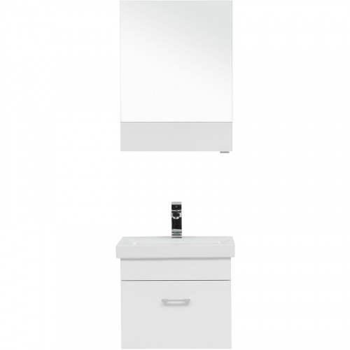Комплект мебели для ванной Aquanet Нота 50 254063 Белый фото 4