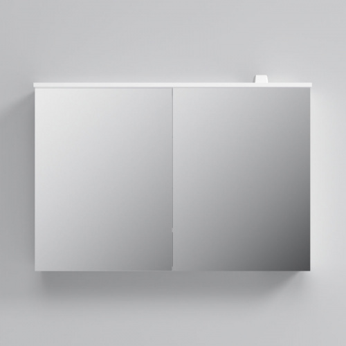 Зеркальный шкаф AM.PM Spirit V2.0 101 с подсветкой Белый фото 3