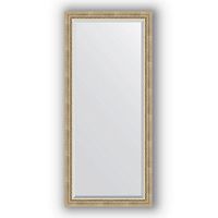 Зеркало Evoform Exclusive 163х73 Состаренное серебро с плетением