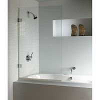 Шторка на ванну Riho VZ Scandic NXT X107 90 L G001131120 (GX01052C1) профиль Хром стекло прозрачное