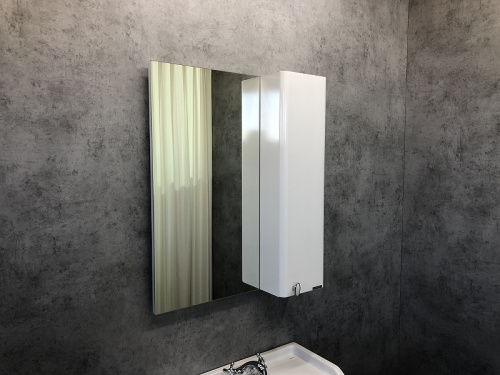 Зеркальный шкаф Comforty Неаполь 65 00004148728 Белый глянец фото 10