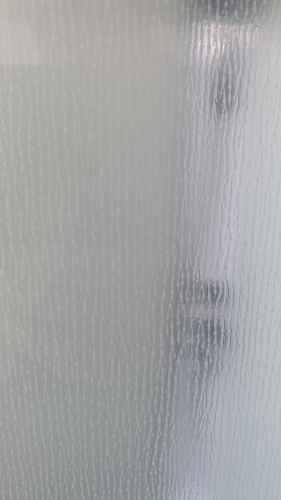 Душевой уголок Triton Вельвет В 90х90 Щ0000041126 профиль Белый стекло рифленое фото 7
