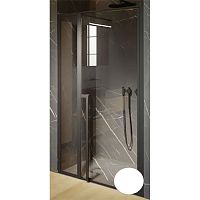 Душевая дверь Riho Lucid GD104 130 G005006122 (GD113W000) профиль Белый стекло прозрачное