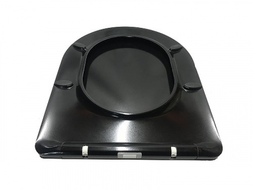 Унитаз CeramaLux NS-5178-18 подвесной Черный с сиденьем Микролифт фото 4