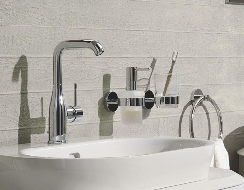 Смеситель для раковины Grohe Essence+ 32628001 Хром фото 3