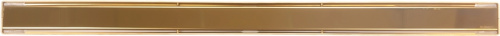 Душевой лоток Berges Wasserhaus B1 Keramik 600 092017 с решеткой Золото фото 2