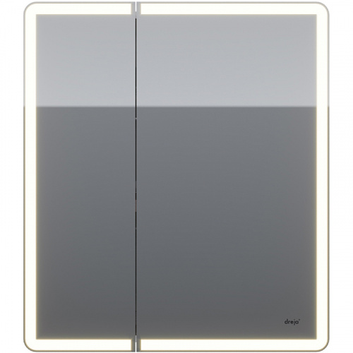 Зеркальный шкаф Dreja Point 70 99.9033 с подсветкой Белый с инфракрасным выключателем фото 4