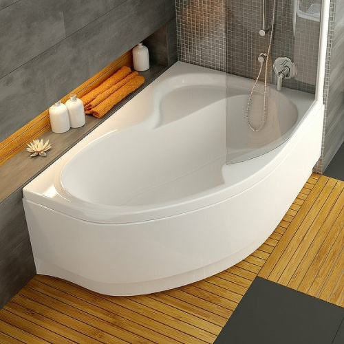 Фронтальная панель для ванны Ravak Rosa II 170 P CZ41200AN0 Белая фото 2