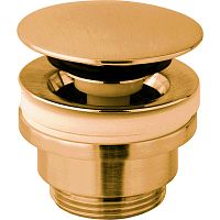 Донный клапан Paffoni ZSCA050HGSP Сlick-Сlack Золото брашированное