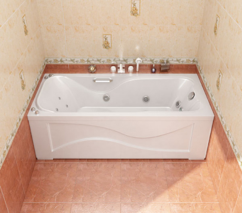 Акриловая ванна Triton Джулия 160x70 Белая фото 2