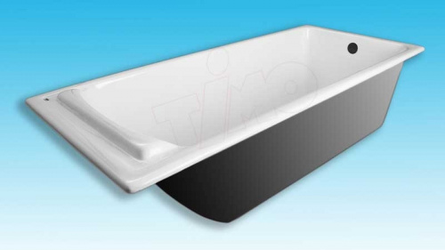 Чугунная ванна Timo Tarmo 180х80 с антискользящим покрытием фото 3