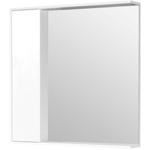 Зеркало со шкафом Акватон Стоун 80 R 1A228302SXC80 с подсветкой Грецкий орех фото 3
