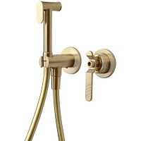 Гигиенический душ со смесителем Bronze de Luxe 1760’S Loft 3253CG Золотой матовый