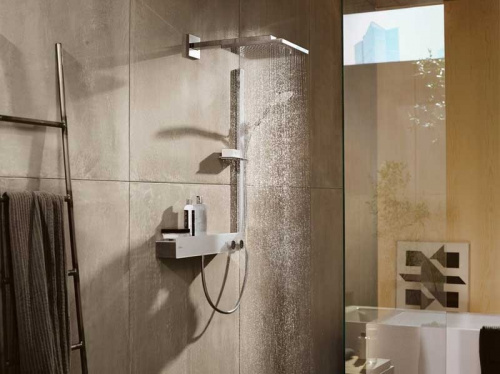 Смеситель для душа Hansgrohe ShowerTablet 13108400 с термостатом Хром Белый фото 4