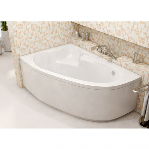 Акриловая ванна Relisan Ariadna 160x105 L Белая фото 4