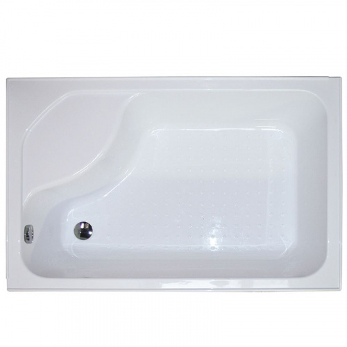 Душевой уголок Royal Bath BP 120х80 RB8120BP-C-L с поддоном профиль Белый стекло матовое фото 3