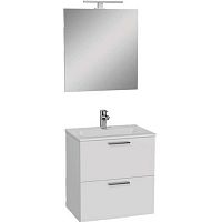 Комплект мебели для ванной Vitra Mia 59 75021 Белый глянец
