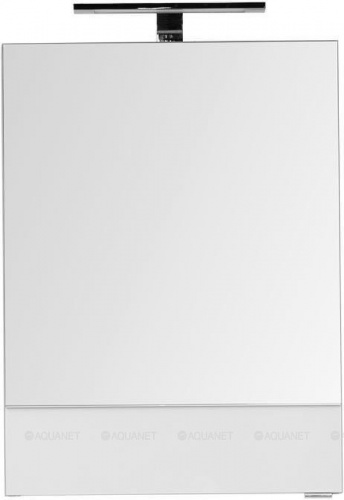 Зеркальный шкаф Aquanet Верона 50 L 207763 подвесной Белый фото 3