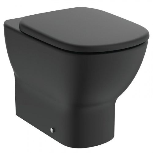 Сиденье для унитаза Ideal Standard Tesi T3529V3 Черное матовое с микролифтом фото 3
