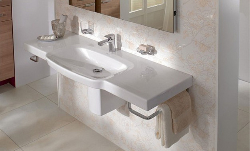 Раковина Villeroy&Boch Sentique 145 5142EO01 Альпийский белый фото 4