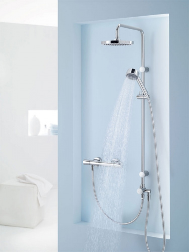 Душевая система Kludi Zenta Dual Shower System 6609005-00 Хром фото 6