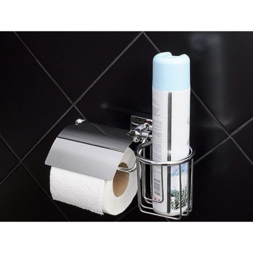 Держатель туалетной бумаги и освежителя Fixsen Kvadro FX-61309+10 Хром фото 2