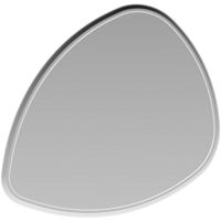 Зеркало Aqwella Clarberg Stone 95 Stn.02.10 с подсветкой с сенсорным выключателем