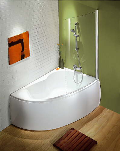 Фронтальная панель для ванны Jacob Delafon Micromega Duo 150х100 E6174RU-00 Белая фото 2
