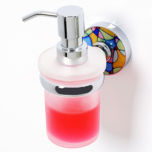 Дозатор для жидкого мыла WasserKRAFT Diemel K-2299 Хром фото 2