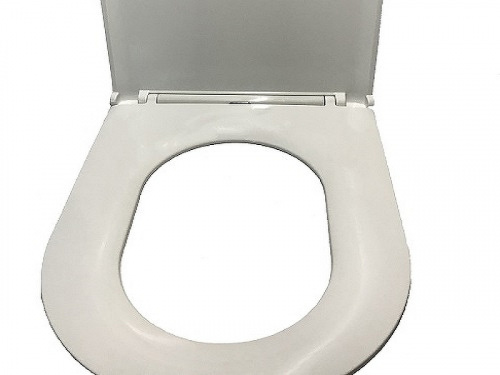 Унитаз CeramaLux 2197 подвесной Белый с сиденьем Микролифт фото 4