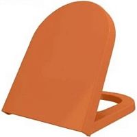 Сиденье для унитаза Bocchi Taormina A0300-012 Оранжевое глянцевое с микролифтом