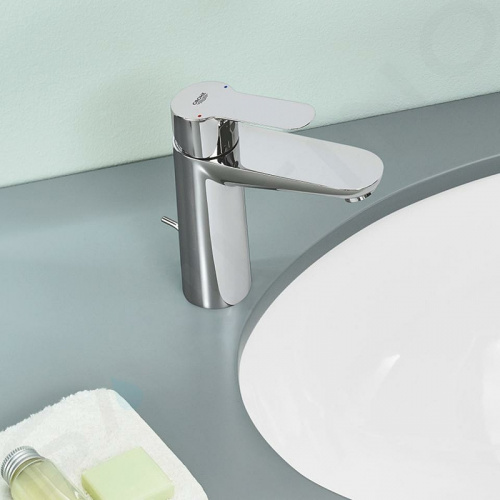 Смеситель для раковины Grohe BauEdge 23758000 Хром фото 2