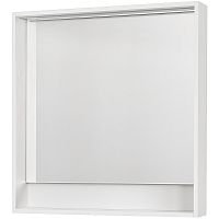 Зеркало Акватон Капри 80 1A230402KP010 с подсветкой Белое