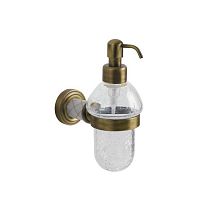Дозатор для жидкого мыла Boheme Murano 10912-W-BR Бронза