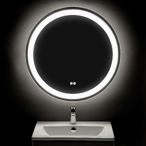 Зеркало Акватон Анелло 75 1A260702AK010 с подсветкой с сенсорным выключателем и подогревом фото 8